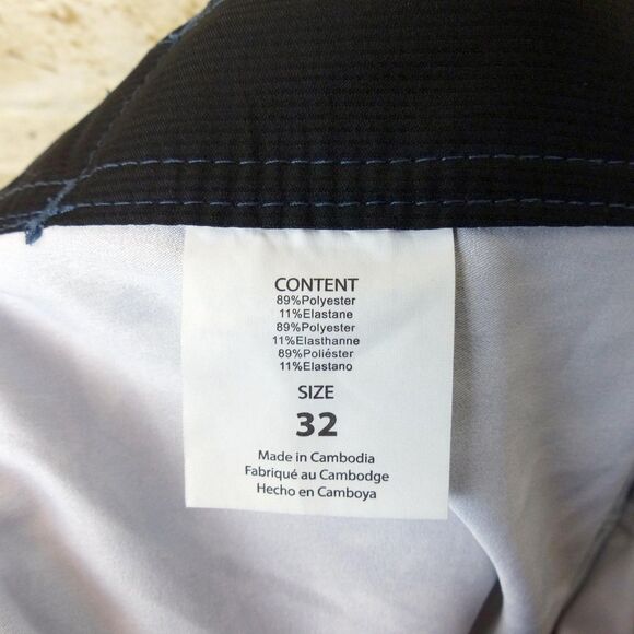 O’Neill Board Shorts Men 32X10 Deep Blue Floral HyperFreak Taco Swim Trunk Surf - Picture 10 of 15